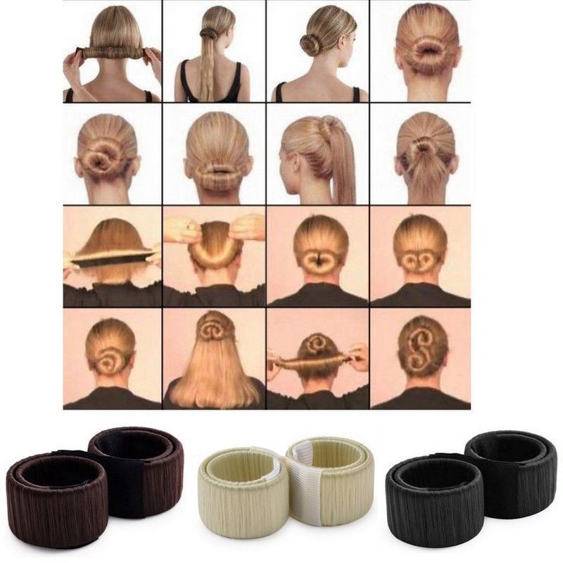 Dụng cụ xoắn tóc donut tạo kiểu thời trang