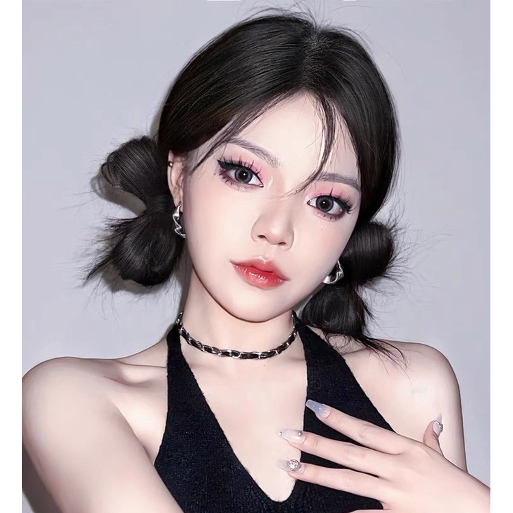 Kẹp Tóc Giả Thắt Nơ Dễ Thương Phong Cách Hàn Quốc