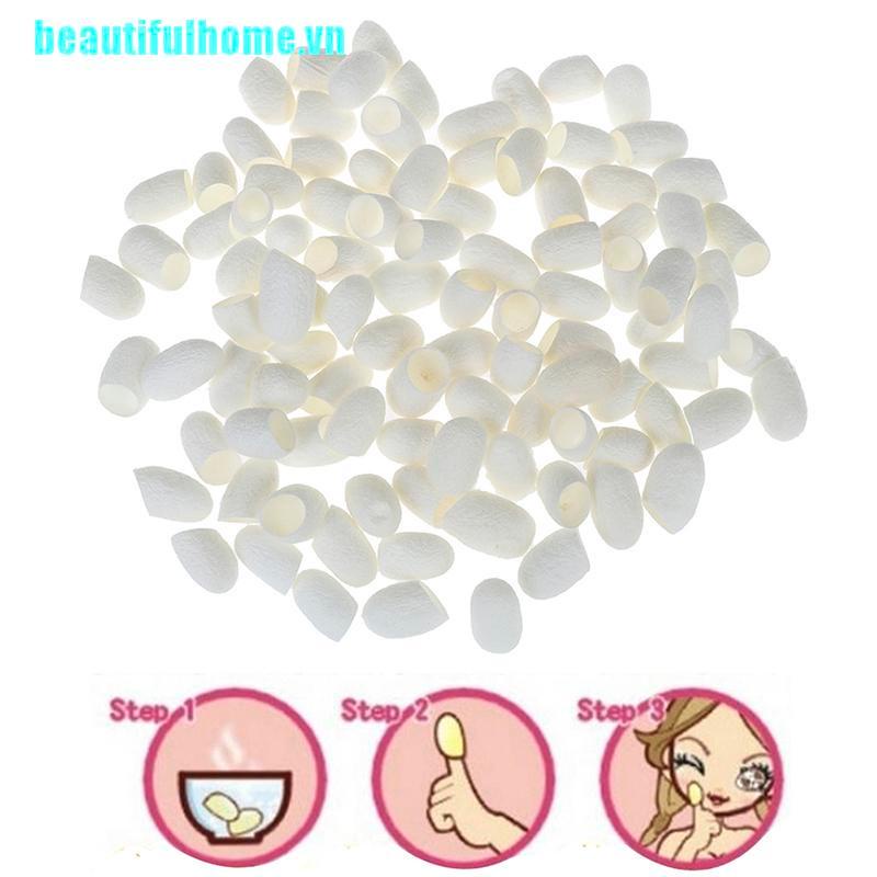 Bộ 100 Kén Tằm Lụa Tự Nhiên Làm Trắng Da Hiệu Quả