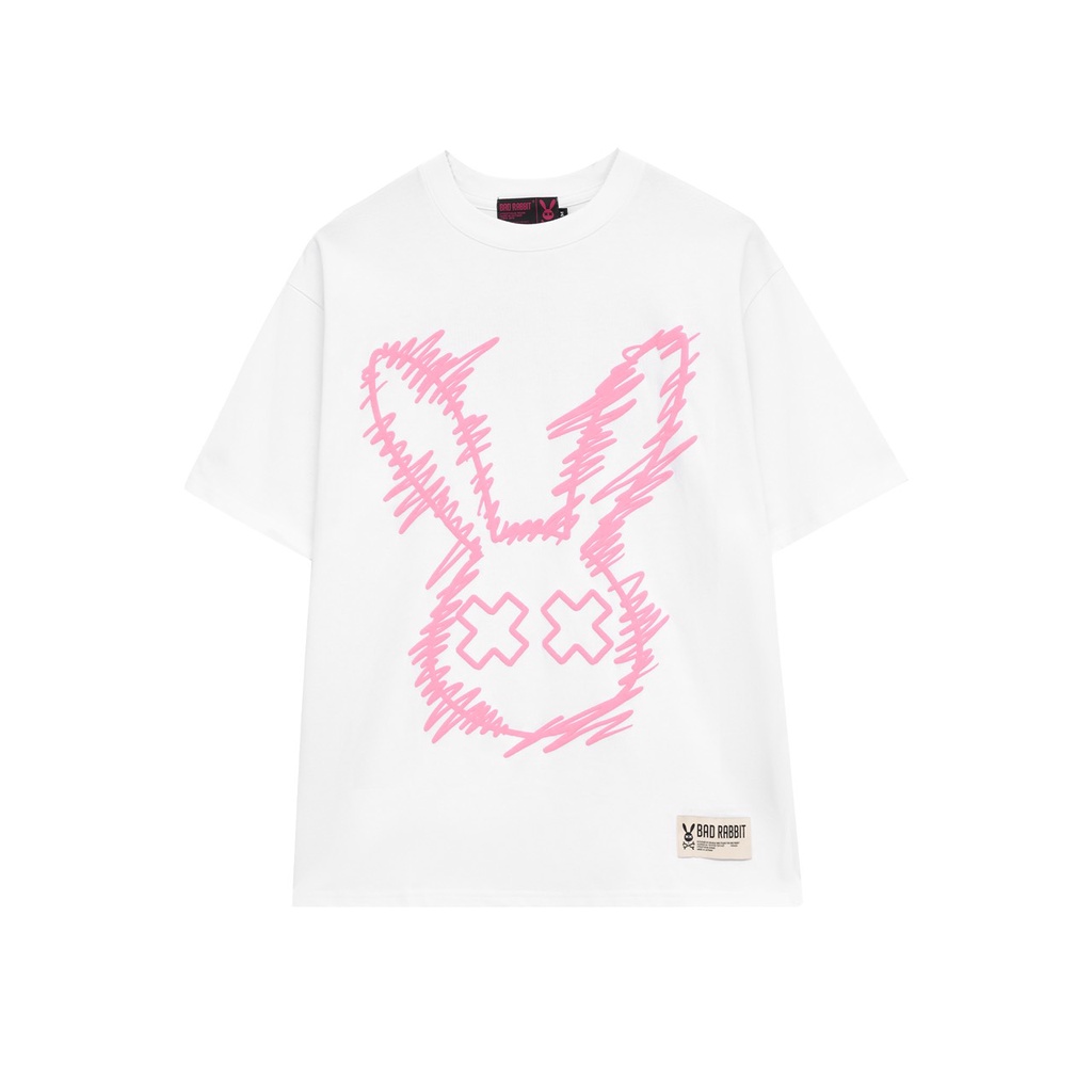 Áo Thun Unisex Bad Rabbit "HOW TO DRAW RABBIT" 100% Cotton - Local Brand Chính Hãng
