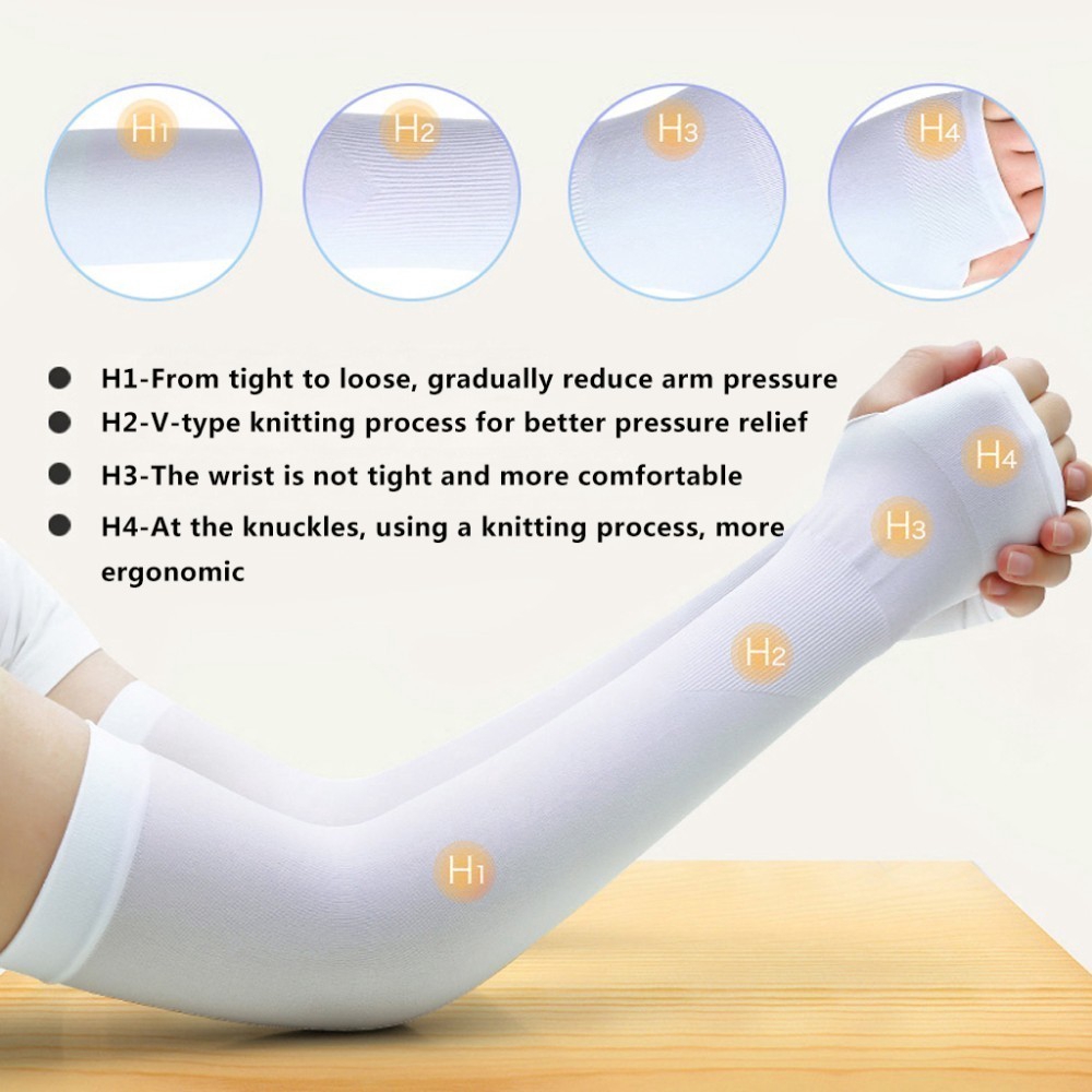 Găng tay lụa mát chống tia uv chống nắng thoáng khí nhanh khô tiện dụng khi chơi thể thao ngoài trời