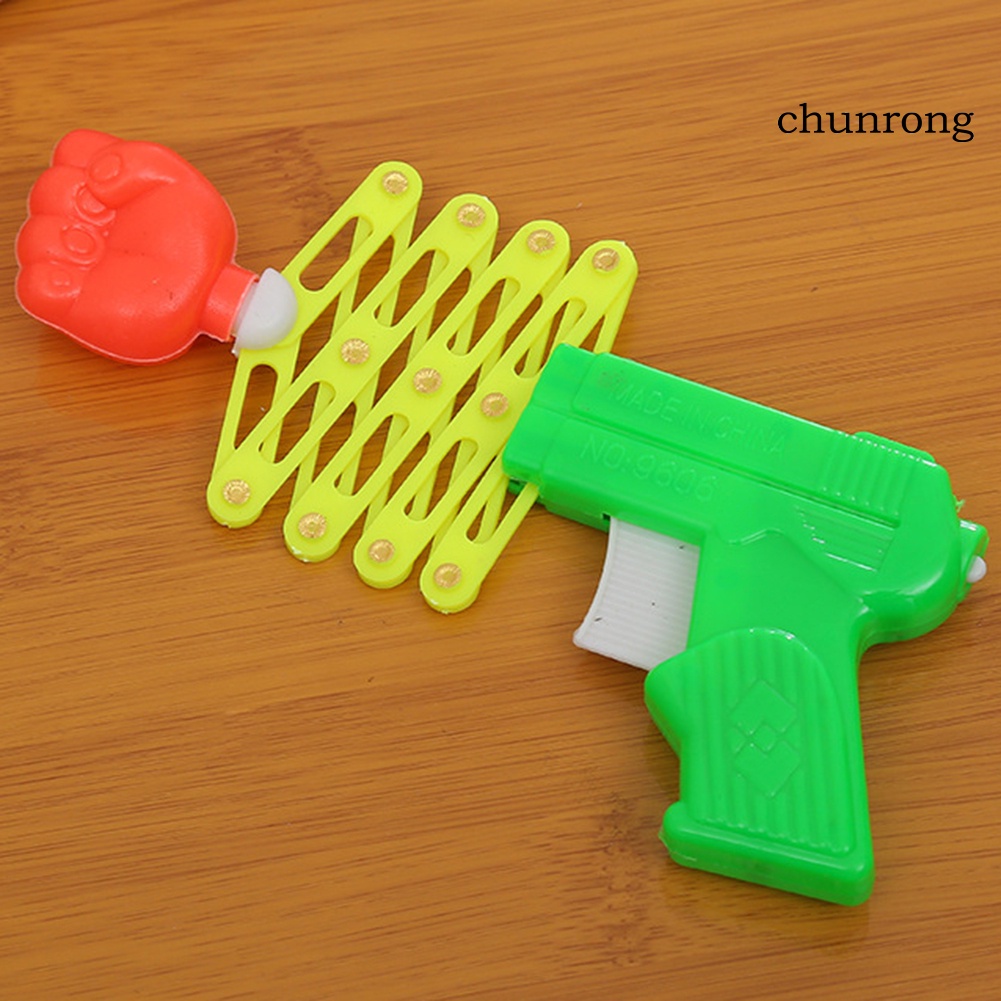 Cr Đồ Chơi Bắn Súng Lò Xo Bằng Nhựa Có Thể Thu Gọn Vui Nhộn Cho Bé