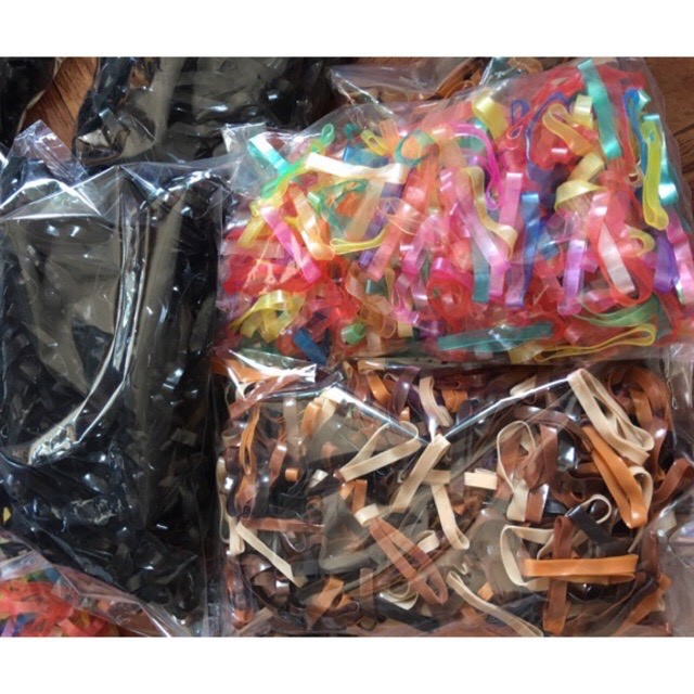 100g / 1 Lạng chun buộc tóc sợi to dai