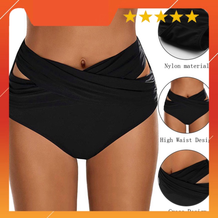 Quần Bơi Nữ Lưng Cao Thiết Kế Thời Trang Gợi Cảm - SIÊU HOT