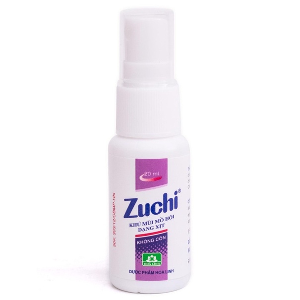 XỊT NGĂN MỒ HÔI ZUCHI - KHỬ MÙI NHANH CHÓNG, TỰ TIN QUYẾN RŨ - CHÍNH HÃNG CÔNG TY