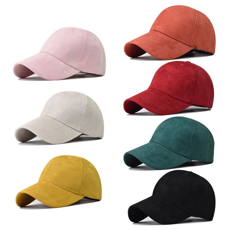 Mũ Lưỡi Trai Thể Thao Màu Trơn Tùy Chỉnh Thời Trang Cho Nam Và Nữ