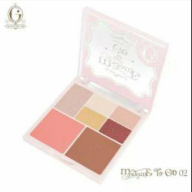 (hàng Mới Về) Bảng Phấn Mắt Madame Gie Madame To Go 19g | BigBuy360 - bigbuy360.vn