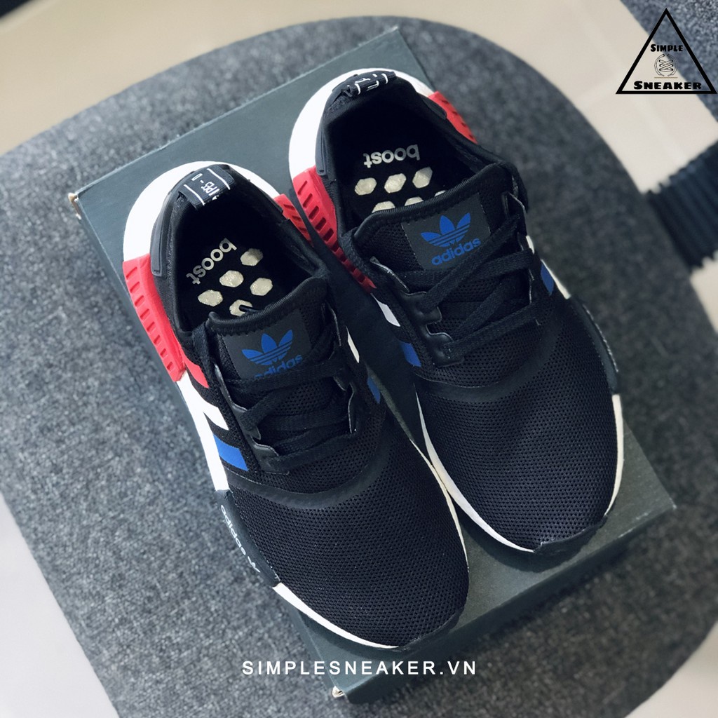 【Giày chạy thể thao】Adidas NMD R1 💙FREESHIP💙 Giày Adidas Chính Hãng - Giày NMD R1 Tri-color Chuẩn