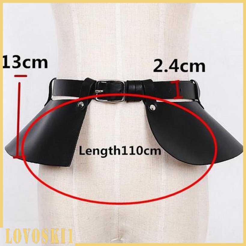 Women\'s Leather Body Harness Cage Adjustable Peplum Dress Waist Belt Skirts | BigBuy360 - bigbuy360.vn