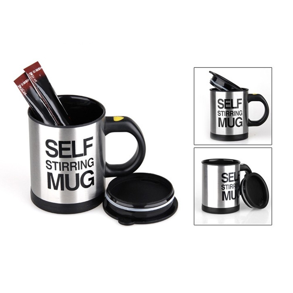 Cốc Khuấy Tự Động - Ly Tự Động pha cafe nước chanh MUG 400ml