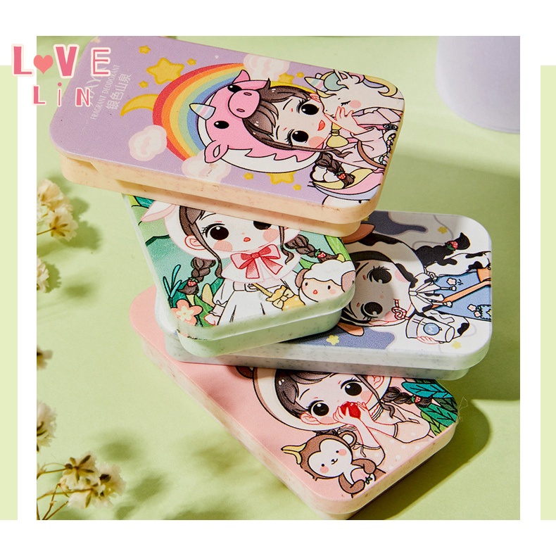 [Hàng mới về] Nước Hoa Khô Mùi Hương Tươi Mát Tự Nhiên Giữ Hương Lâu Thời Trang Cho Nữ