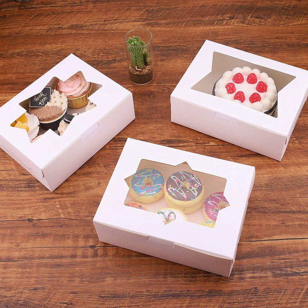 AUGUSTINA Set 15 Hộp Đựng Bánh Quy 8 Inch Xinh Xắn