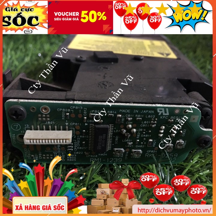 Hộp quang máy in Canon 3300- HP 1320 hàng zin tháo máy nguyên bản bảo hành INECO