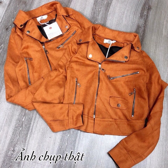 Áo khoác da lộn