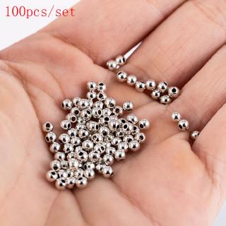 Set 100 Hạt Tròn 3mm Làm Trang Sức Thủ Công