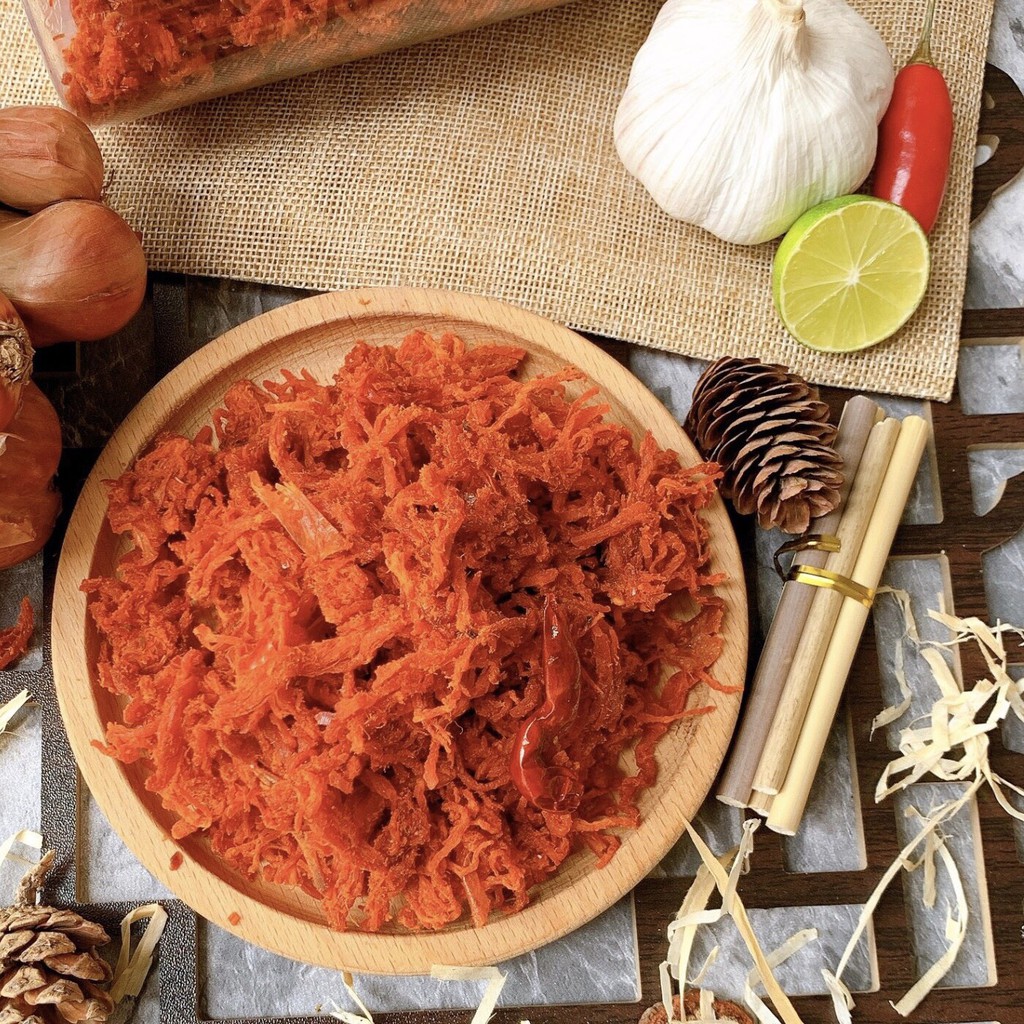 Khô bò xé sợi lá chanh 300g, Bò khô cay loại 1, đồ ăn vặt Hà Nội | BigBuy360 - bigbuy360.vn