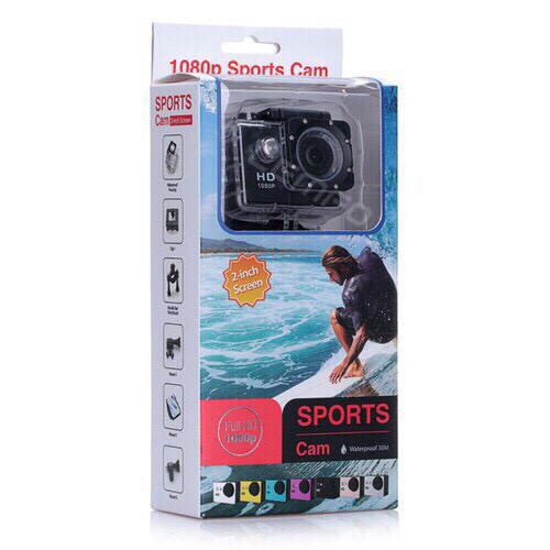 Camera Hành Trình Xe Máy Giá Rẻ Ngoài Trời Chống Nước Quay Phim Độ Nét Cao A9 SJ4000