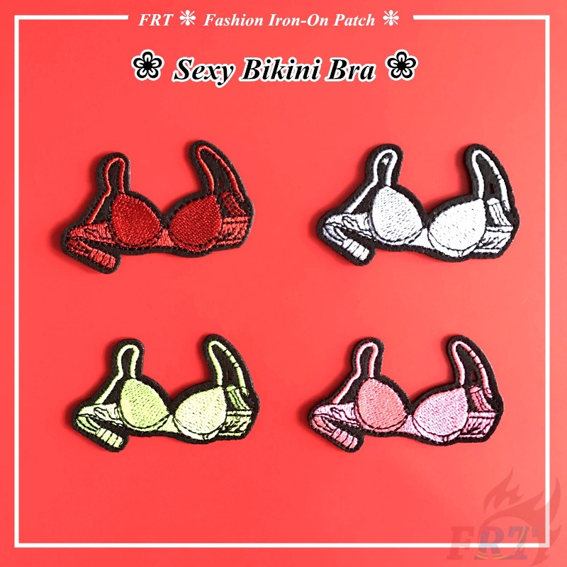 Miếng Dán Ủi Quần Áo Hình Bikini Thời Trang