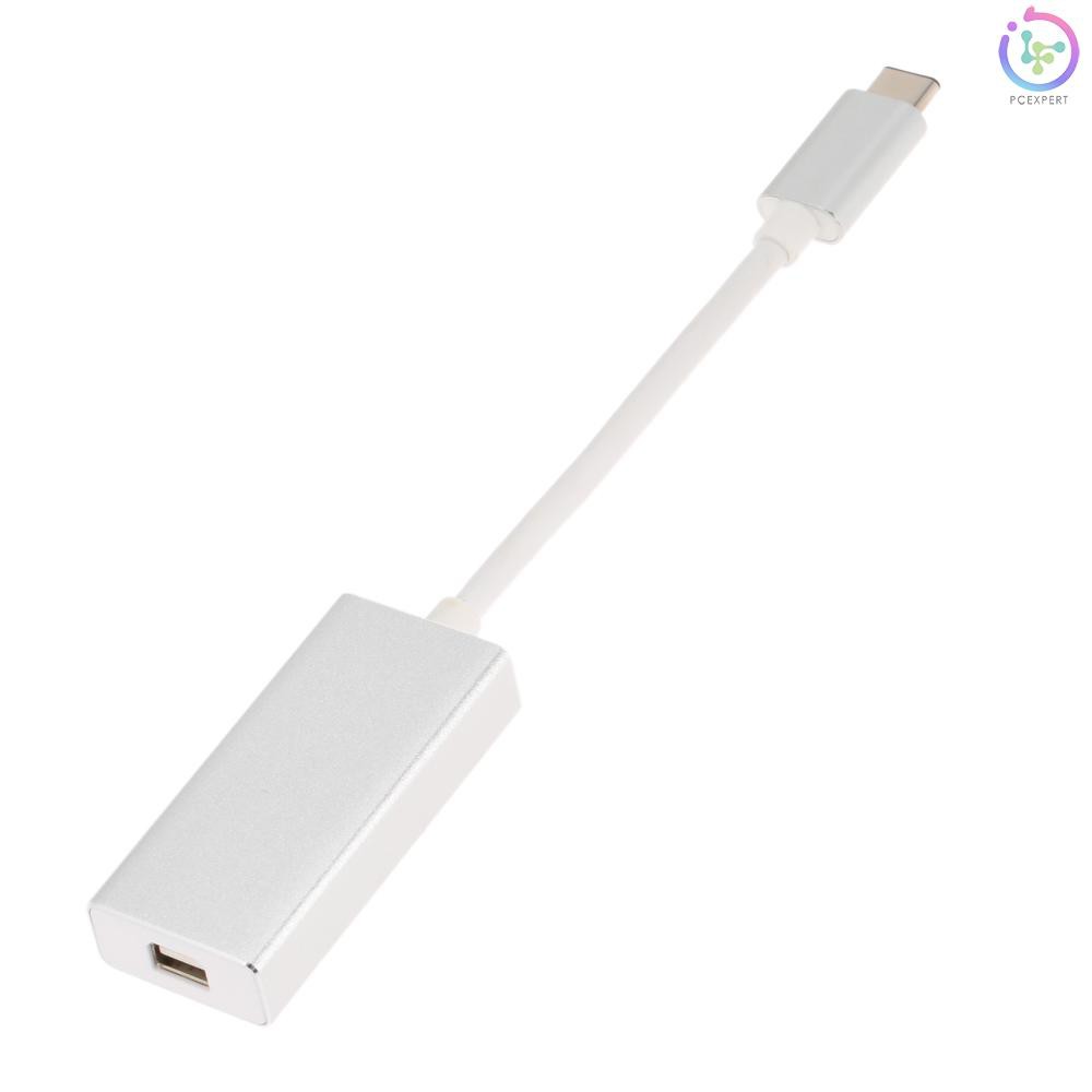 PCER♦USB 3.1 Type-C to Mini DisplayPort MDP Mini DP 1080p HDTV Hub Adapter Data Cable for New MacBoo