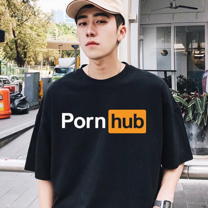 GIÁ SỈ Áo thun unisex in logo Pornhub cỡ lớn