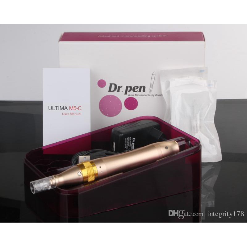 KIM &amp; Máy Lăn Kim Cấy Nano DR PEN M5 Sử Dụng Cấy tảo