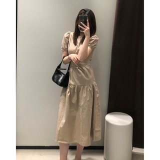 Đầm maxi trơn BOWEN