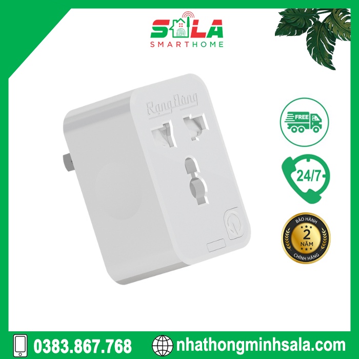SALA | Ổ CẮM ĐIỆN THÔNG MINH 16A ĐIỀU KHIỂN BẰNG WIFI, 3G, 4G RẠNG ĐÔNG