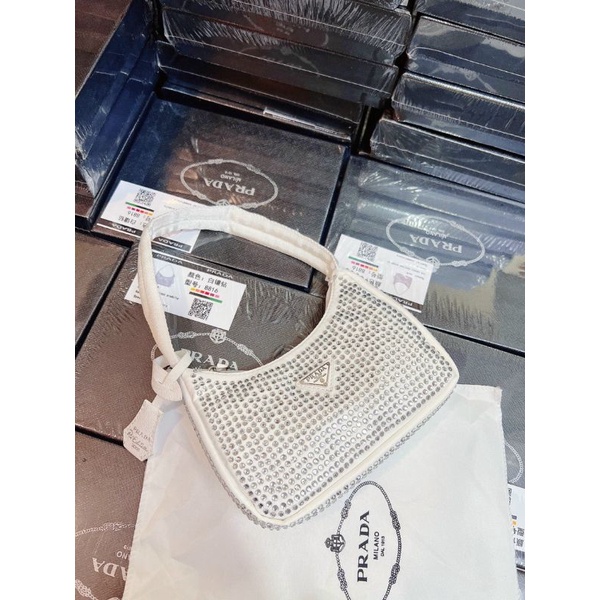 TÚI PRADA BLING BILING KẸP NÁCH FULL BOX SEAL
