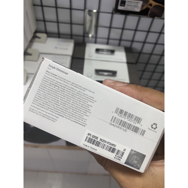 Google Chromecast with Google TV, chất lượng 4K HDR, ra lệnh Tiếng Việt