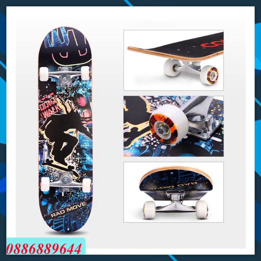 Ván Trượt SkateBoard Urban 3108 VĐ [Shop Ưu Đãi]