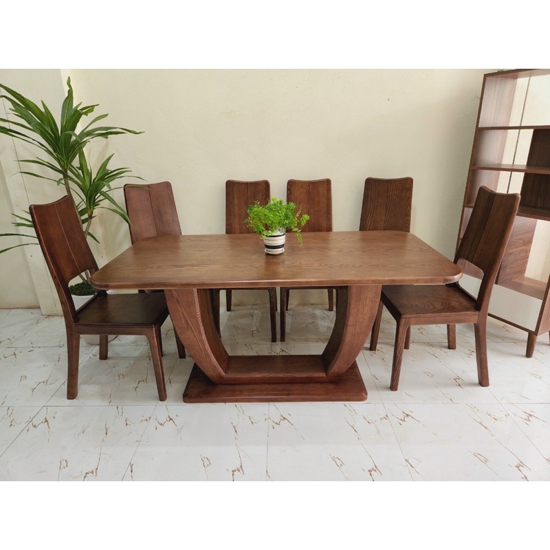 Bàn Ăn Gỗ 6 Ghế Cao Cấp