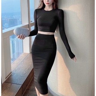 Set áo váy thể thao Ulzzang(sẵn)