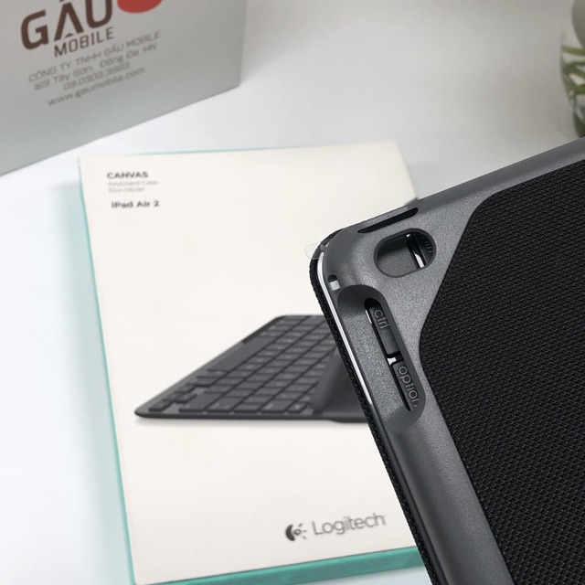 Bàn phím bluetooth Logitech Canvas cho iPad 9.7”