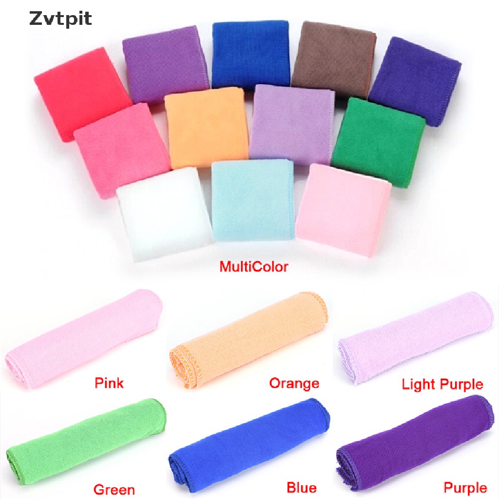 Set 5 khăn lau xe hơi hình vuông bằng sợi microfiber mềm mại