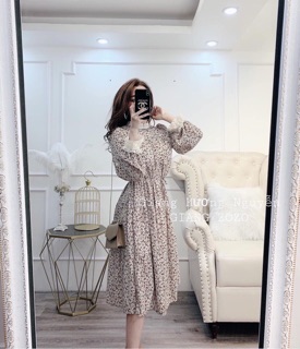 ĐẦM HOA VIỀN REN
