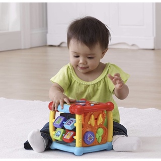 Khối đồ chơi vận động Vtech (VTech Busy Learners Activity Cube) hàng nhập Mỹ