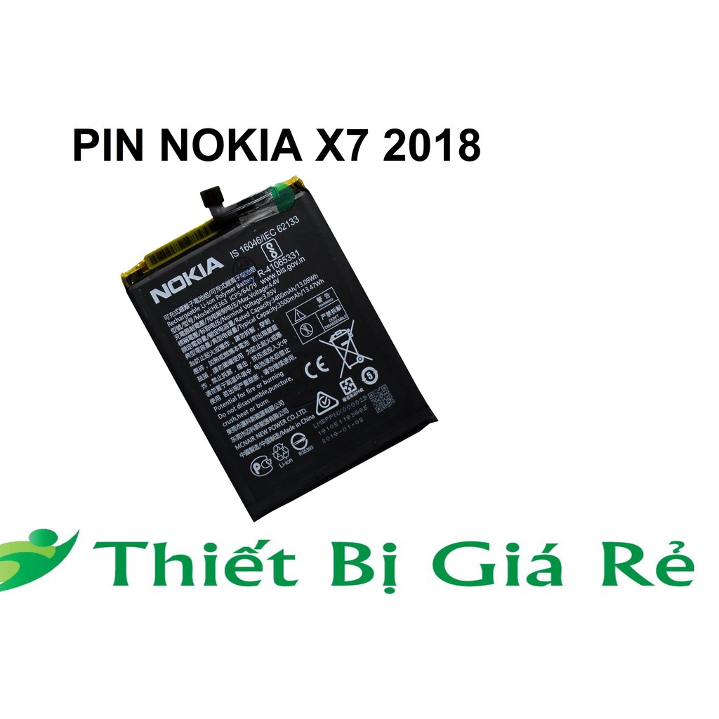 PIN NOKIA X7 2018