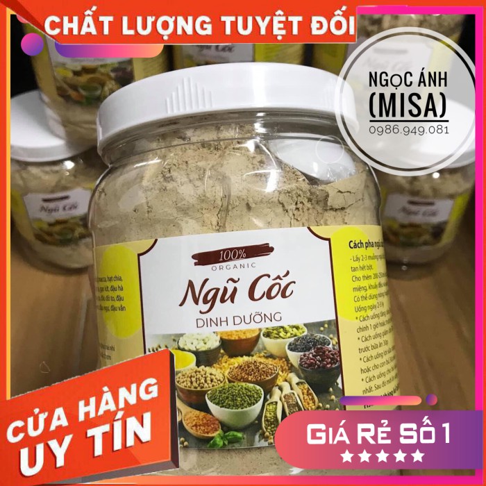 BỘT NGŨ CỐC DINH DƯỠNG 25 LOẠI HẠT (HỘP 1KG) - LỢI SỮA - TĂNG CÂN - GIẢM CÂN - TẬP GYM....