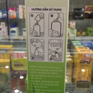 Rửa mũi nha đam Dr Green