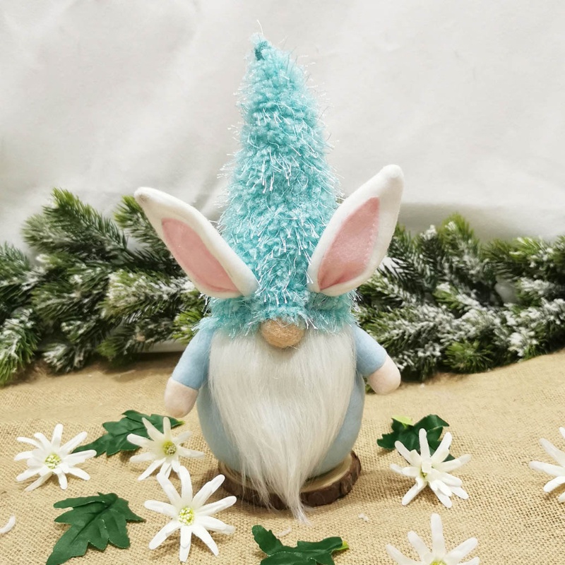 Búp Bê Gnomes Thỏ Phục Sinh Nhồi Bông Handmade Trang Trí Nhà Cửa