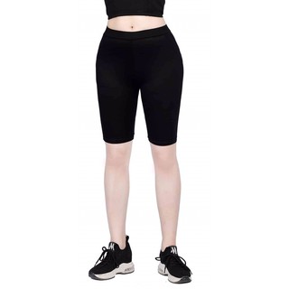 quần legging thun ngang gối big size có túi size lớn 80-90kg