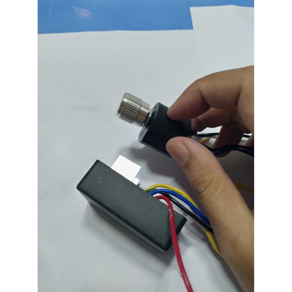 Điều tốc- chiết áp cho bơm mini 12v Đơn -Đôi