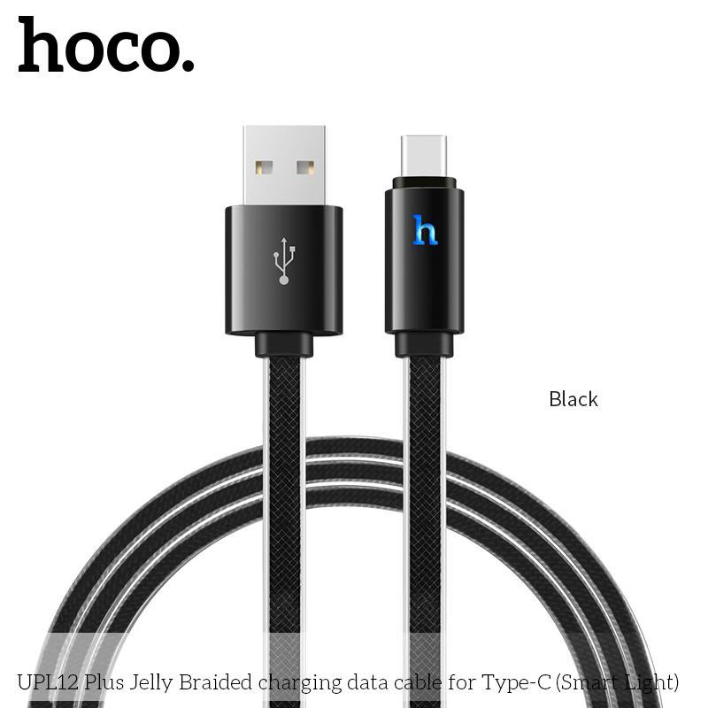 ✅Mới✅Cáp Sạc Nhanh Siêu Bền IP Android Đèn Báo Led Hoco UPL12TypeC/Micro USB, truyền dữ liệu dài 1.2m