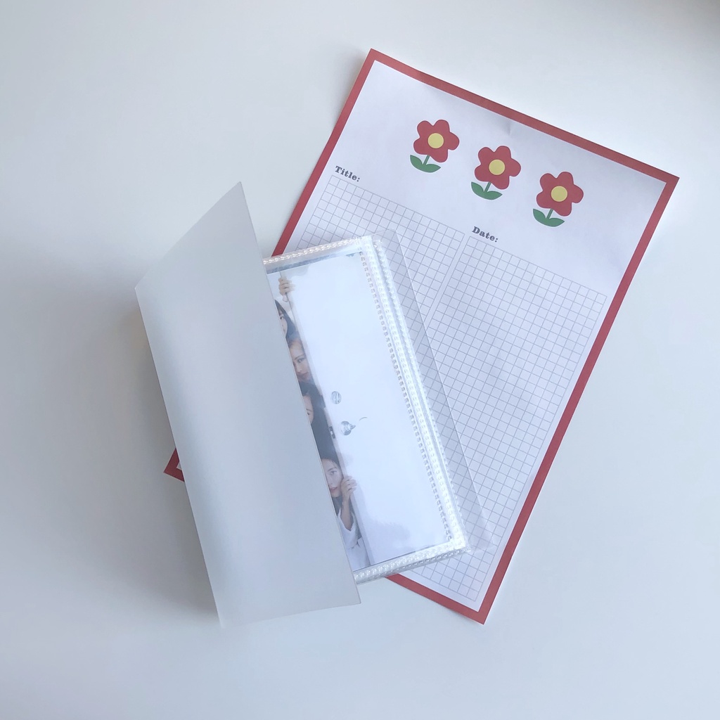 Album ảnh bìa nhám 6 inch đơn giản