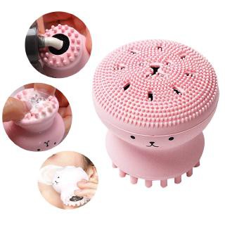 Dụng cụ rửa mặt, massage, tẩy tế bào chết bằng silicon hình Bạch Tuộc cực xinh | BigBuy360 - bigbuy360.vn