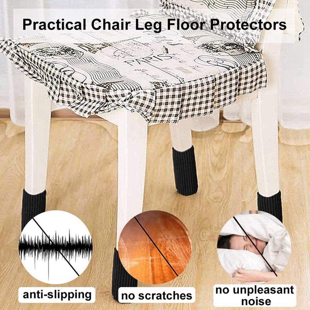 Set 4 Miếng Bọc Chân Bàn Ghế Bảo Vệ Sàn Nhà