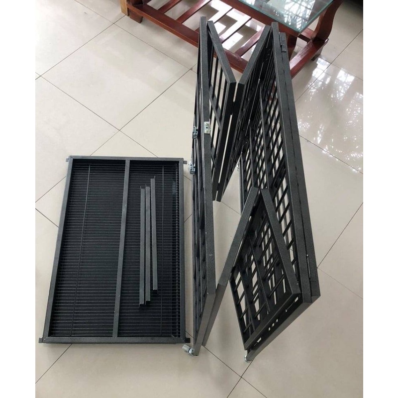 Chuồng Chó Gấp Gọn  Lồng Chó Bản Lề Sơn Tĩnh Điện B13 Hàng Công Ty