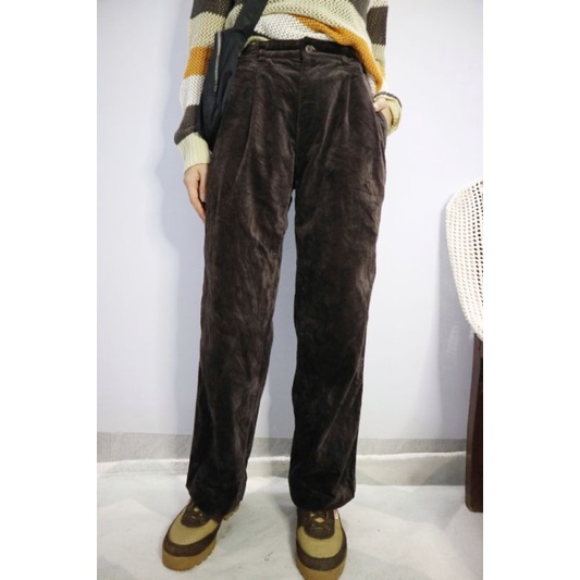 Quần nhung tăm eo 64-74