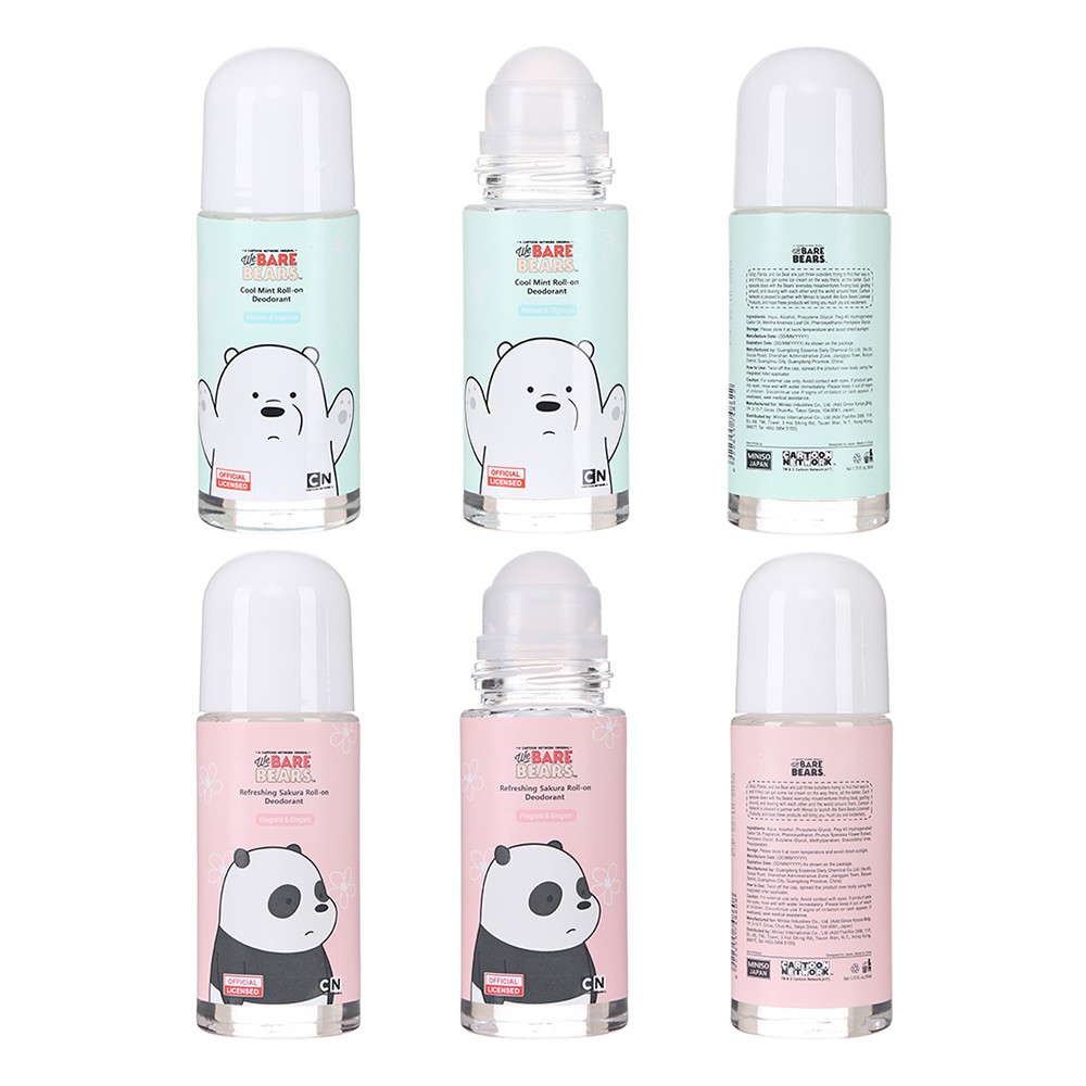 Lăn khử mùi We Bare Bears