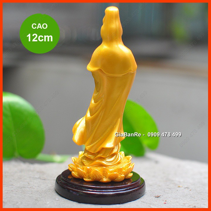 Tượng Quan Âm Cứu Khổ Cứu Nạn - Cao 13cm -  6862.1